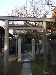 牛天神北野神社の鳥居