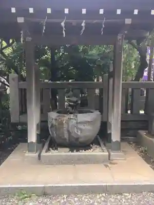牛天神北野神社の手水舎