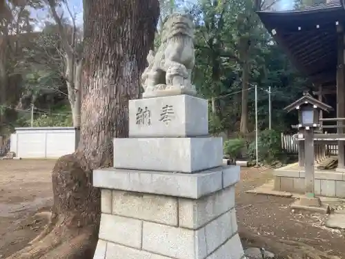 熊野神社の狛犬