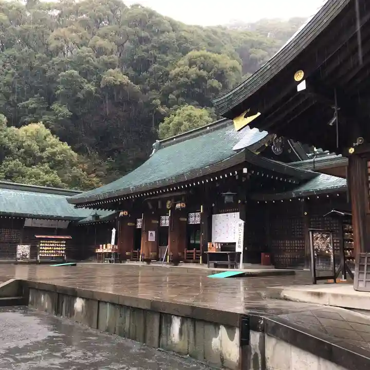 靜岡縣護國神社の本殿・本堂