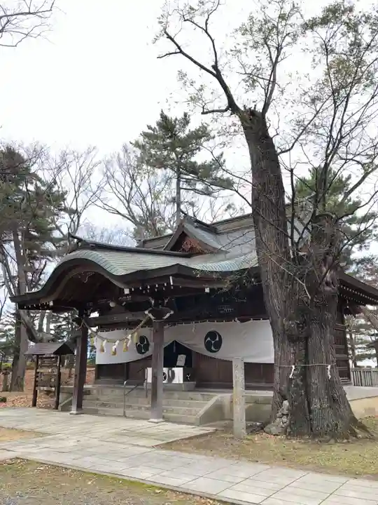 川中島古戦場八幡社の本殿・本堂