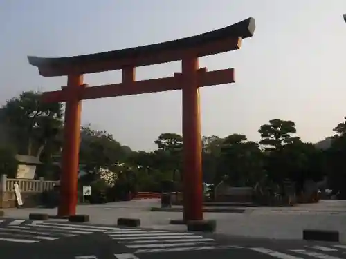 鶴岡八幡宮の鳥居