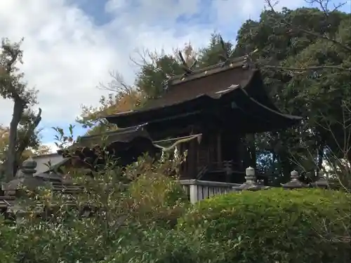 阿智神社の本殿