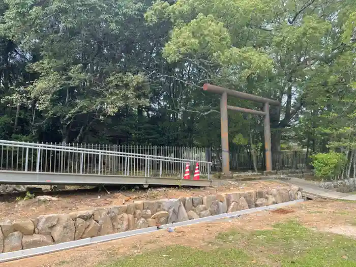 山口縣護國神社の鳥居