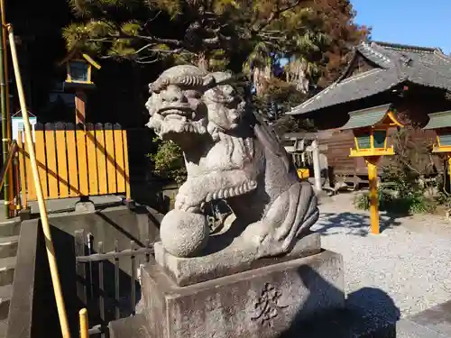 長良神社の狛犬