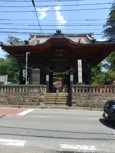 千葉寺の山門