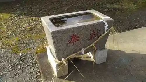 鹿島神社の手水舎