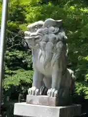 宇倍神社の狛犬