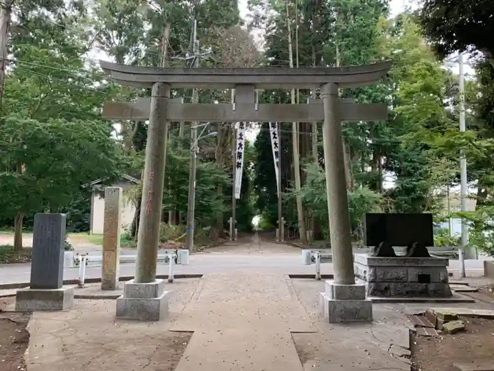 率土神社の鳥居