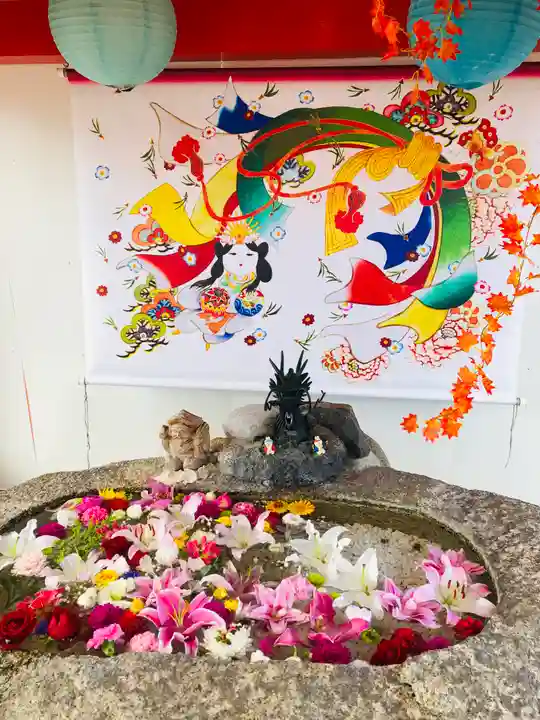 別小江神社の手水舎