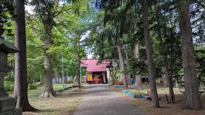 花岡神社の本殿・本堂