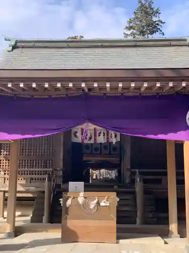 唐澤山神社の本殿