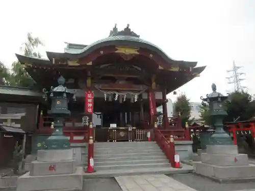 羽田神社の本殿・本堂