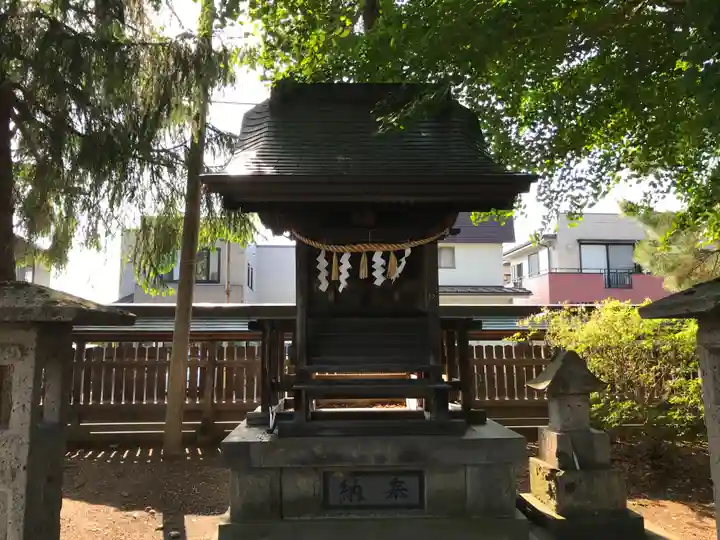 谷地八幡宮の末社・摂社