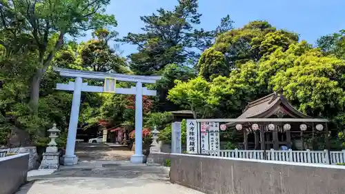 検見川神社の鳥居