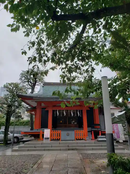 麻布氷川神社の本殿・本堂