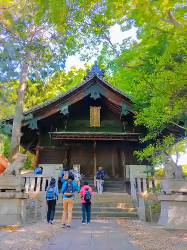 矢作神社の本殿・本堂