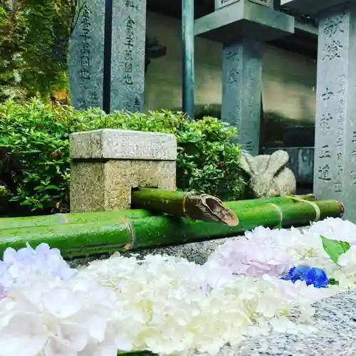 朝護孫子寺の手水舎