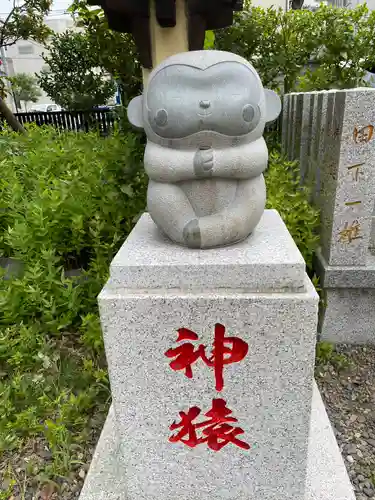 猿江神社の狛犬