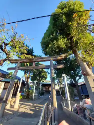 油江天神社の鳥居