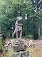 下山神社の狛犬