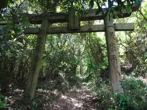 瑠璃光寺の鳥居