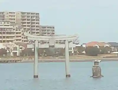 御島神社の鳥居