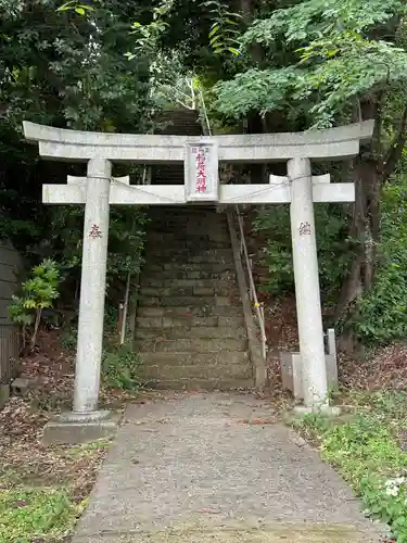 稲荷神社の鳥居