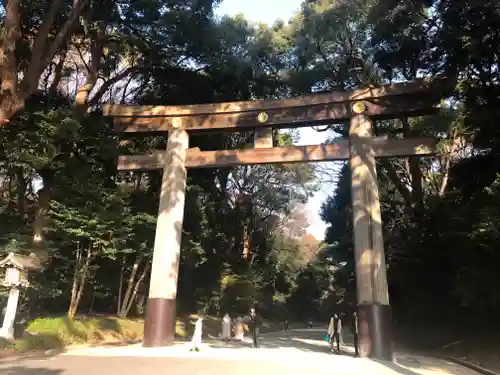明治神宮の鳥居