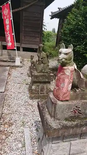 網戸神社の狛犬