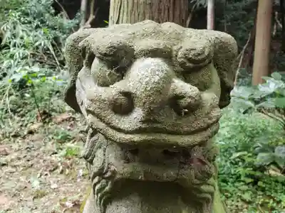 上堂神社の狛犬