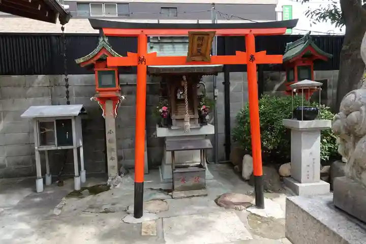 法案寺南坊の末社・摂社