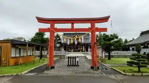 美瑛神社の鳥居