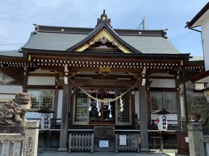 今泉八坂神社の本殿・本堂