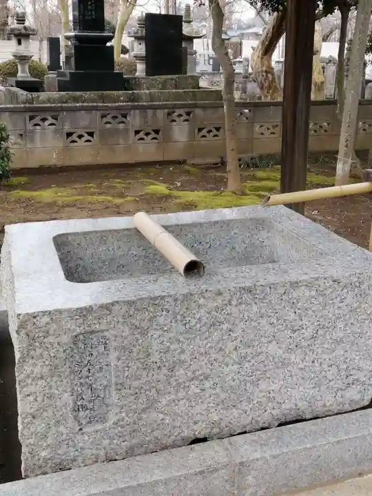 長久寺の手水舎