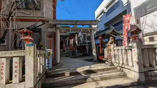 吉原神社の鳥居