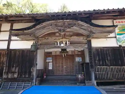 大谷寺の本殿・本堂