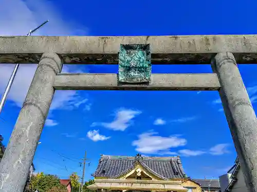 八劔社（東中島八劔社）の鳥居