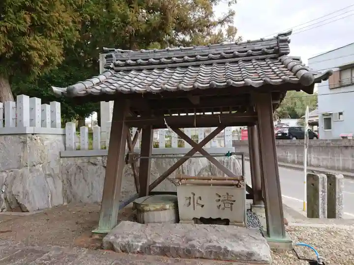 八幡宮(仁木八幡宮)の手水舎