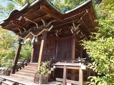 草津八幡宮の本殿・本堂