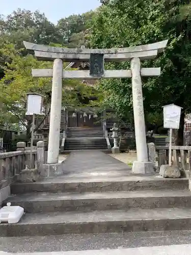 龍御前神社の鳥居