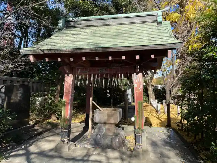 芝東照宮の手水舎
