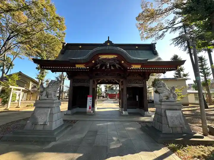 小野神社の山門・神門