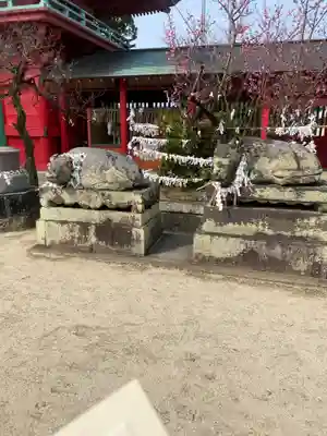 北野天満宮の像