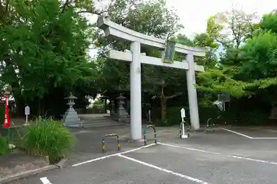 磯良神社(疣水神社)の鳥居