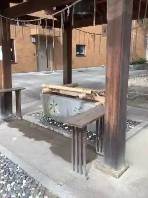 若宮八幡社の手水舎