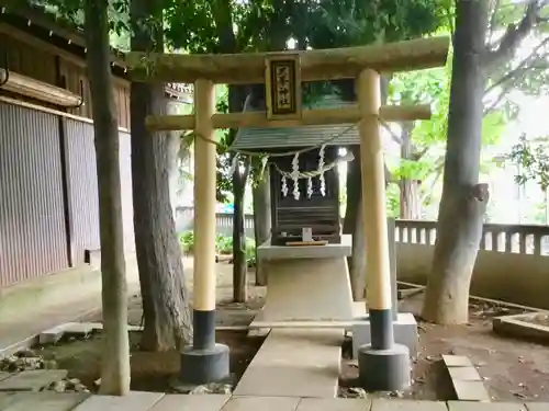 中瀬天祖神社（井草八幡宮境外社）の末社・摂社