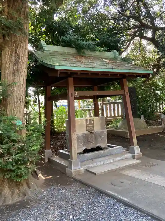 山王稲穂神社の手水舎