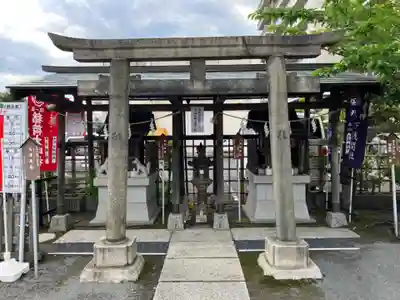 亀戸浅間神社の鳥居