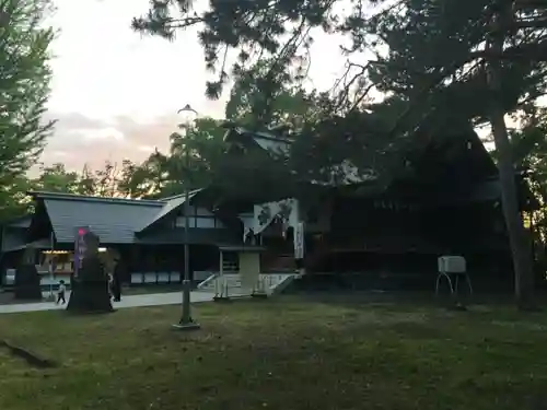 上川神社頓宮の庭園